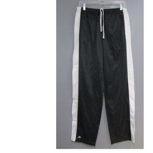 NEW GTM Black & White Zip Leg Sweatpants Size M